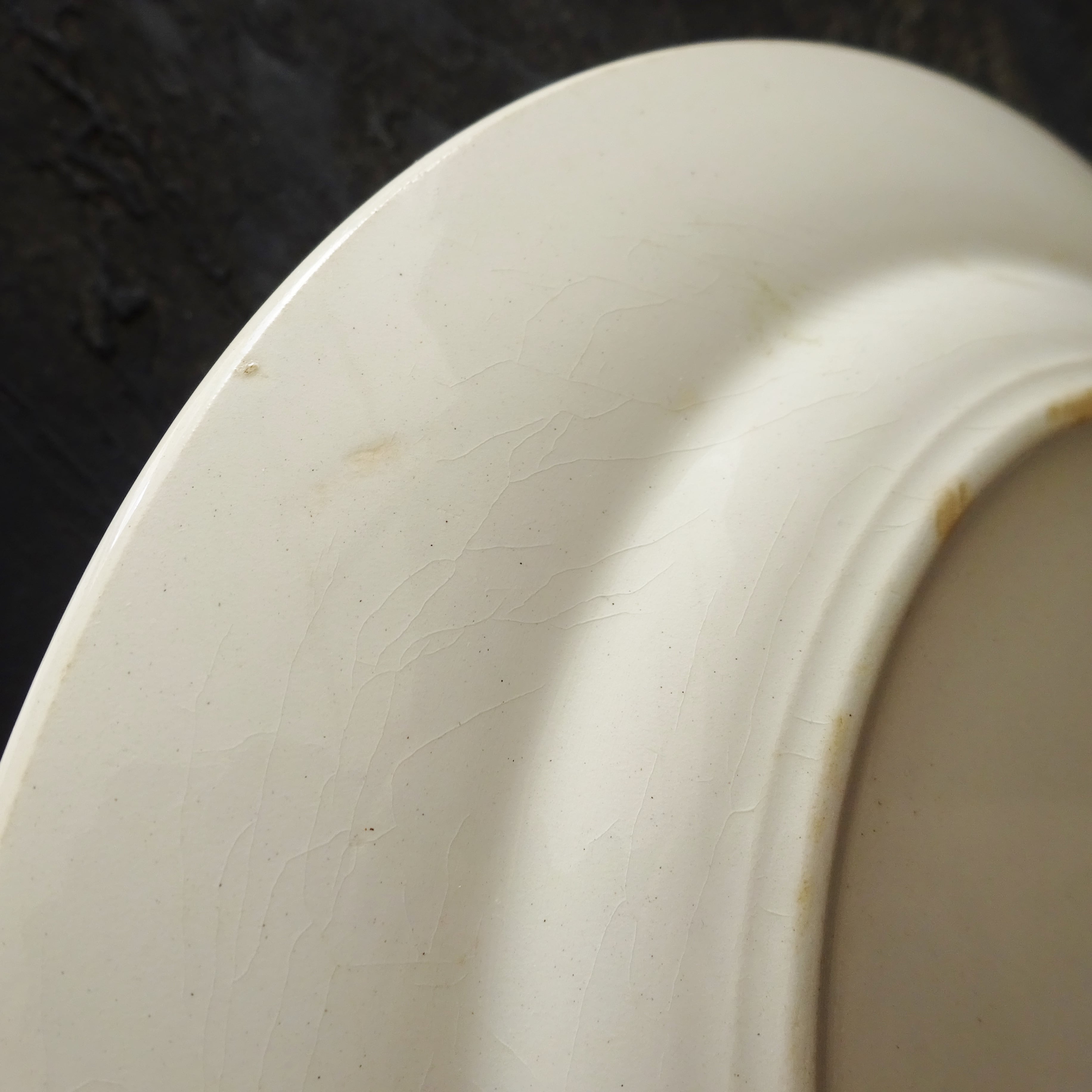 KG Lunéville  modèle《Rocaille》Assiette plate (A)