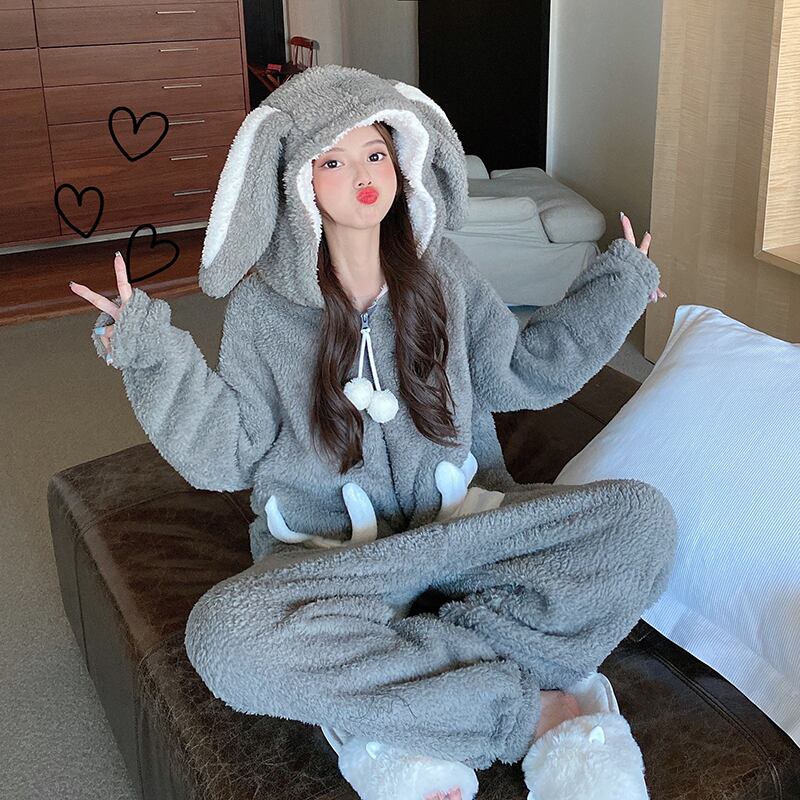 オータムウィンターレディースルーズスタイルフードカジュアル ロング 秋物 冬物 1号婦人88715781527