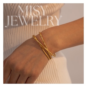 316L Cross Bangle