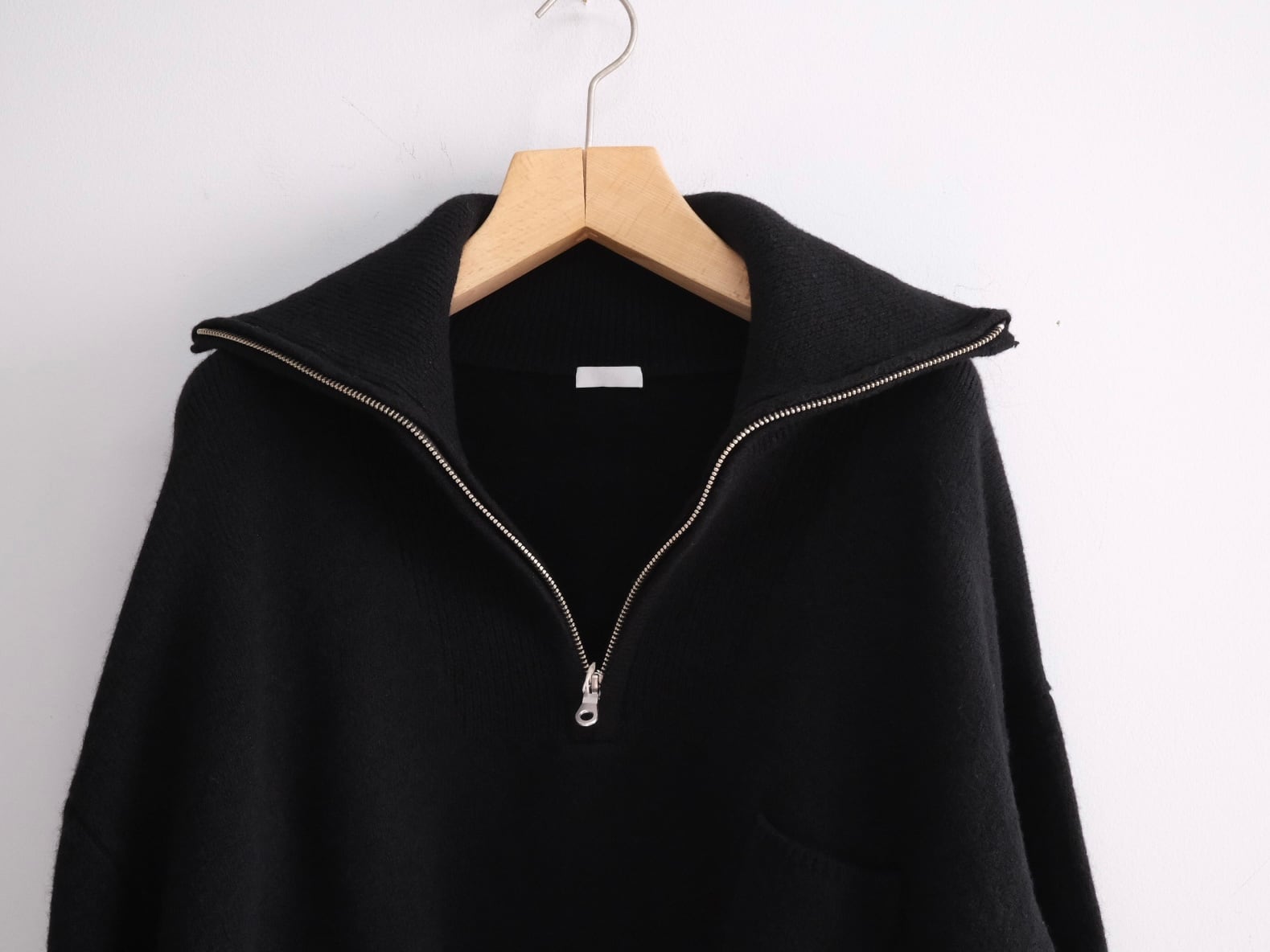 SEEALL”Unisex ZIP PULL SWEATER” | Lapel online store