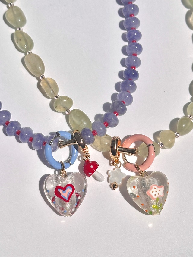 Lollipop 2way necklace.