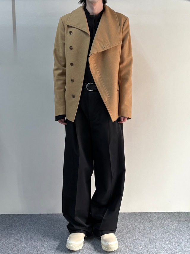 【JIL SANDER】leather side gore boots