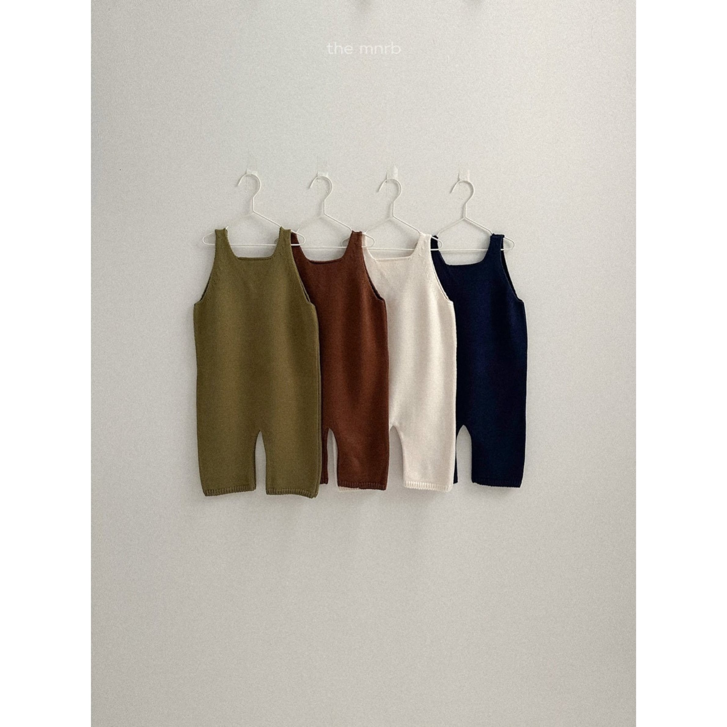 《予約》minirobe ¨ teddy knit overall