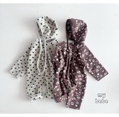 韓国子供服 / 26winter / my bebe / プードルスーツ(ボンネットセット) / ベビー / 冬服 *S~M*