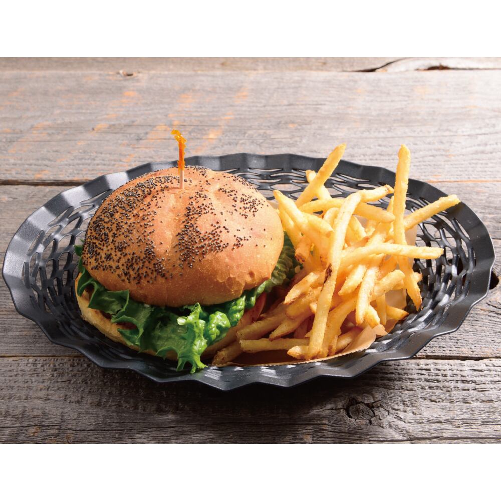 ロジェ オルフェヴル ステンレス ブレッドバスケット ブラック