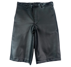 BLACK Comme des Garçons LeatherShorts