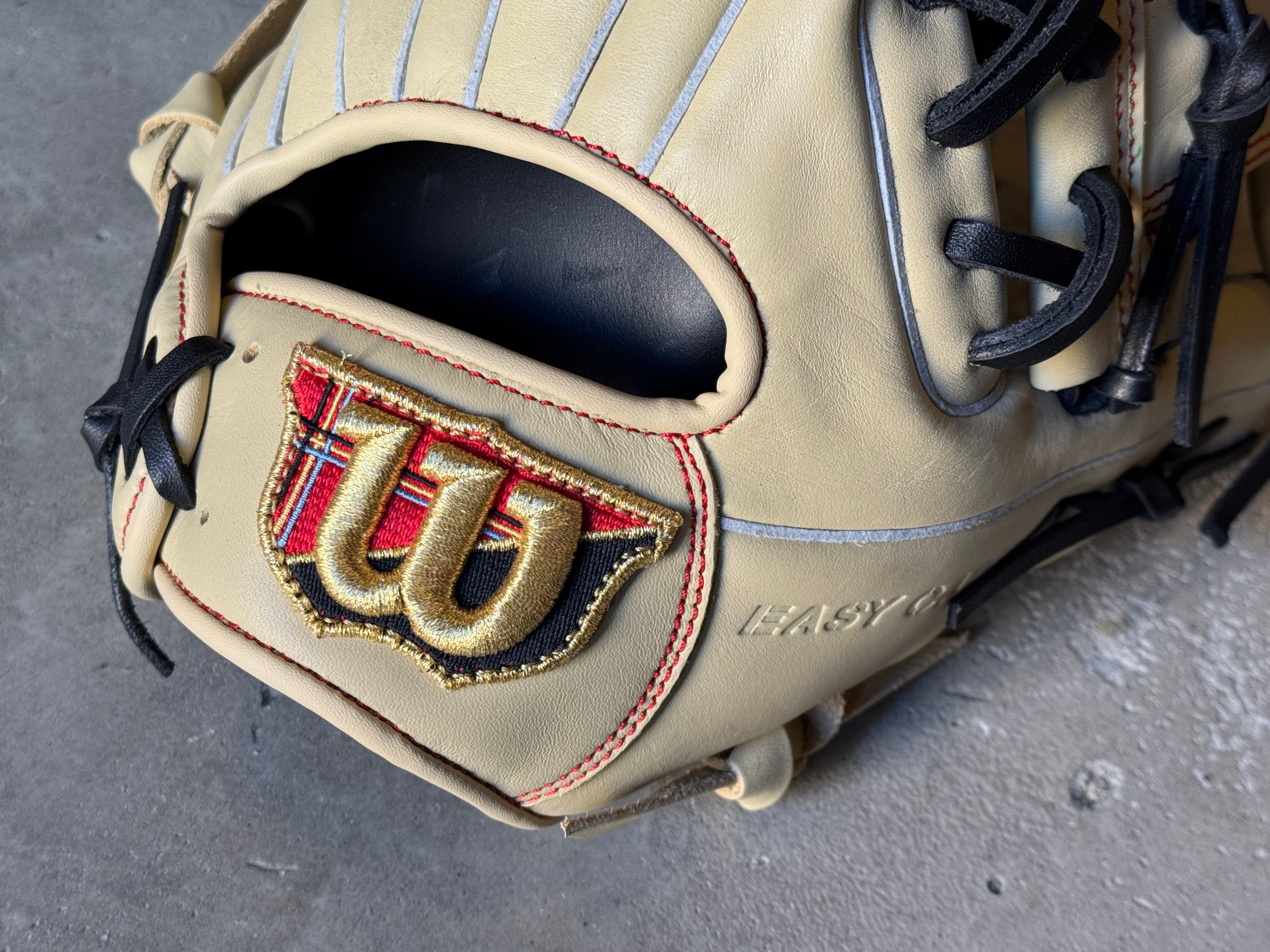 WilsonBLX 2本セット EZC DUAL【Wilson】軟式用グローブ 115型 ［Wilson直伝型付け