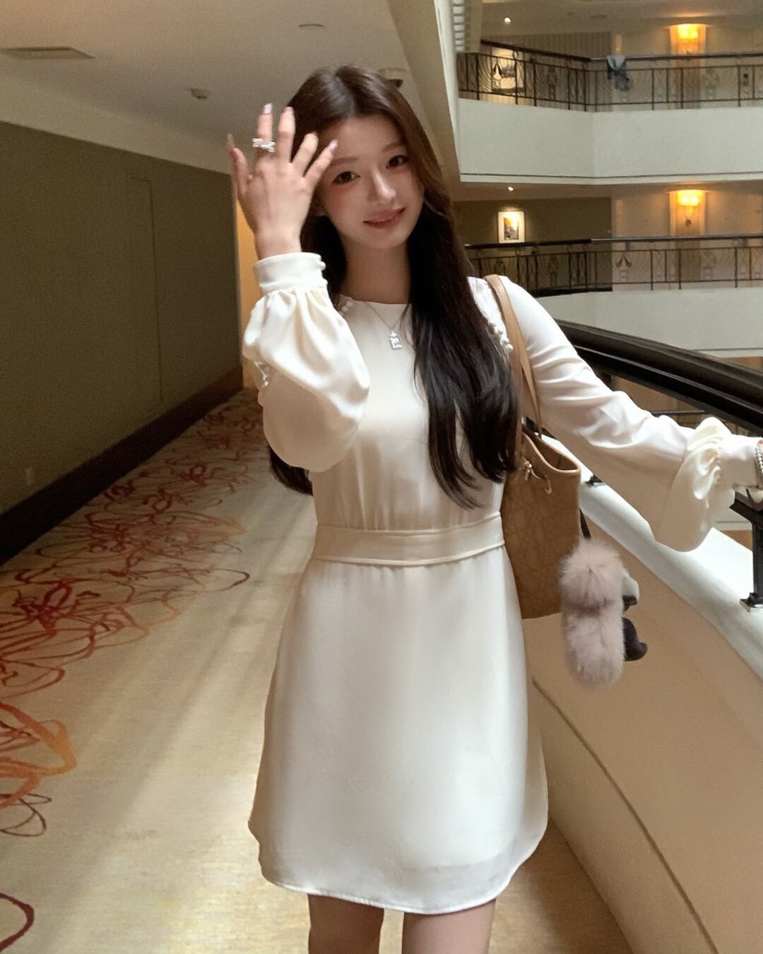 ウエストリボンクラシカルワンピース l5298