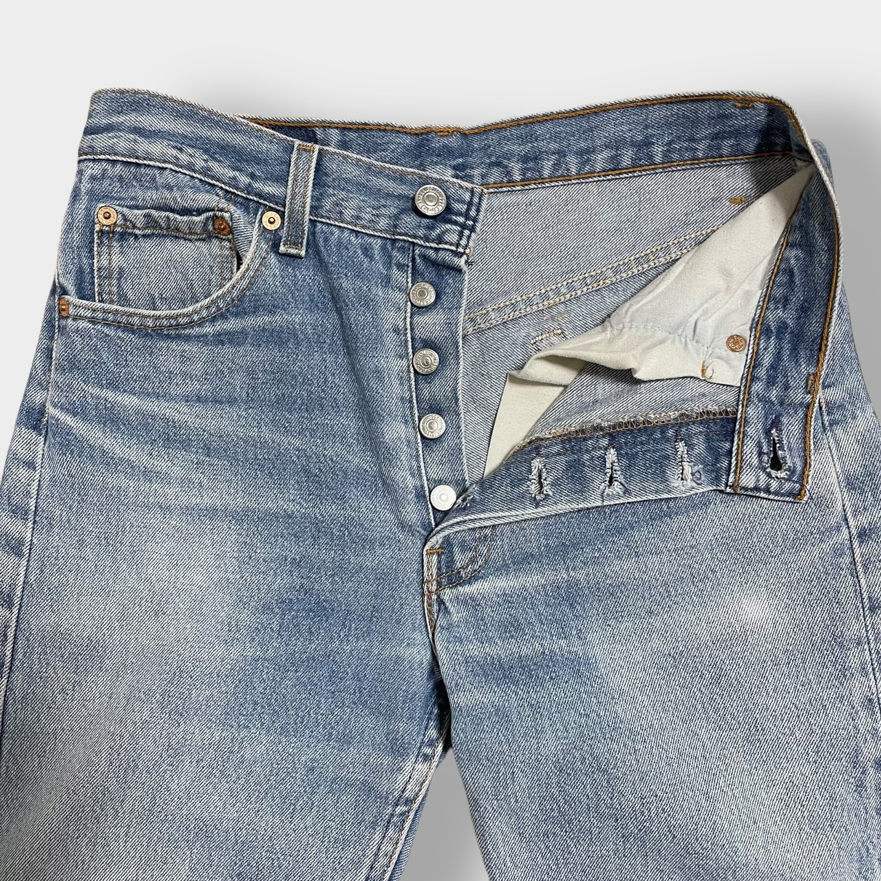 LEVI'S 90s USA製 501xx デニム ジーンズ ジーパン W31L34 ボタン裏 544 ボタンフライ リーバイス 1993年 ヴィンテージ us古着