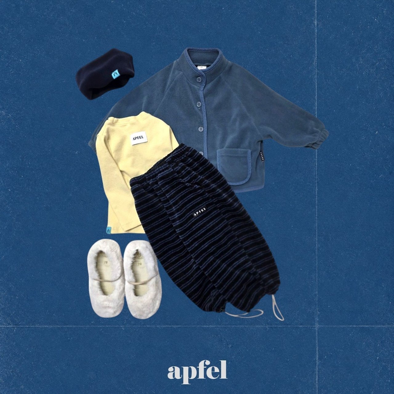 Apfel［取寄］dasum fleece jogger pants 26winter