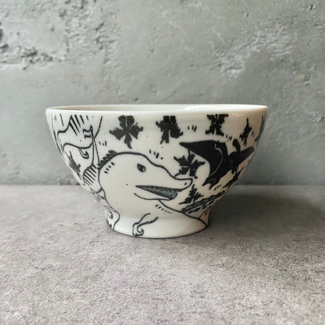 いきものずかん 小ぶりな茶碗 11cm | 瀬尾商店