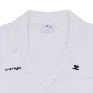 【courreges】SPORTS CROPPED POLO