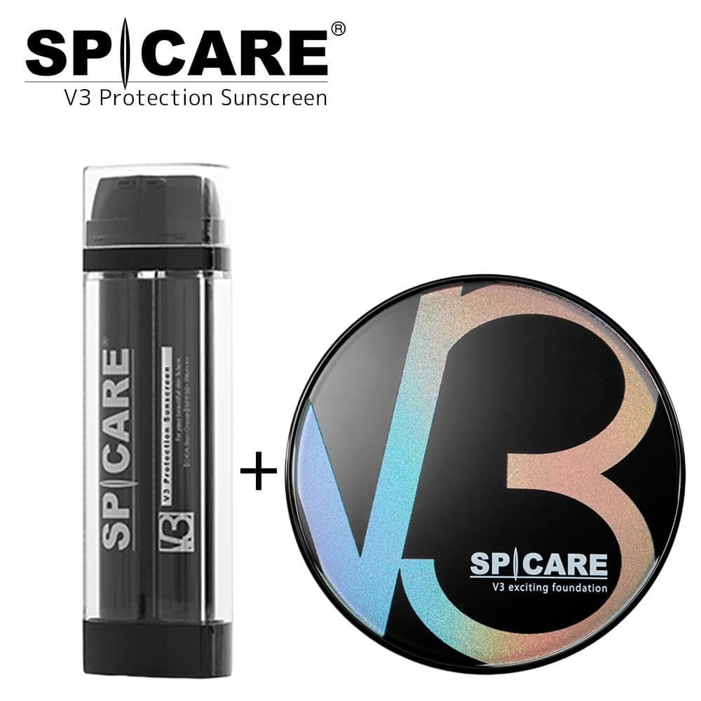 SPICARE】V3ブリリアントファンデーションレフィル（パフ付き