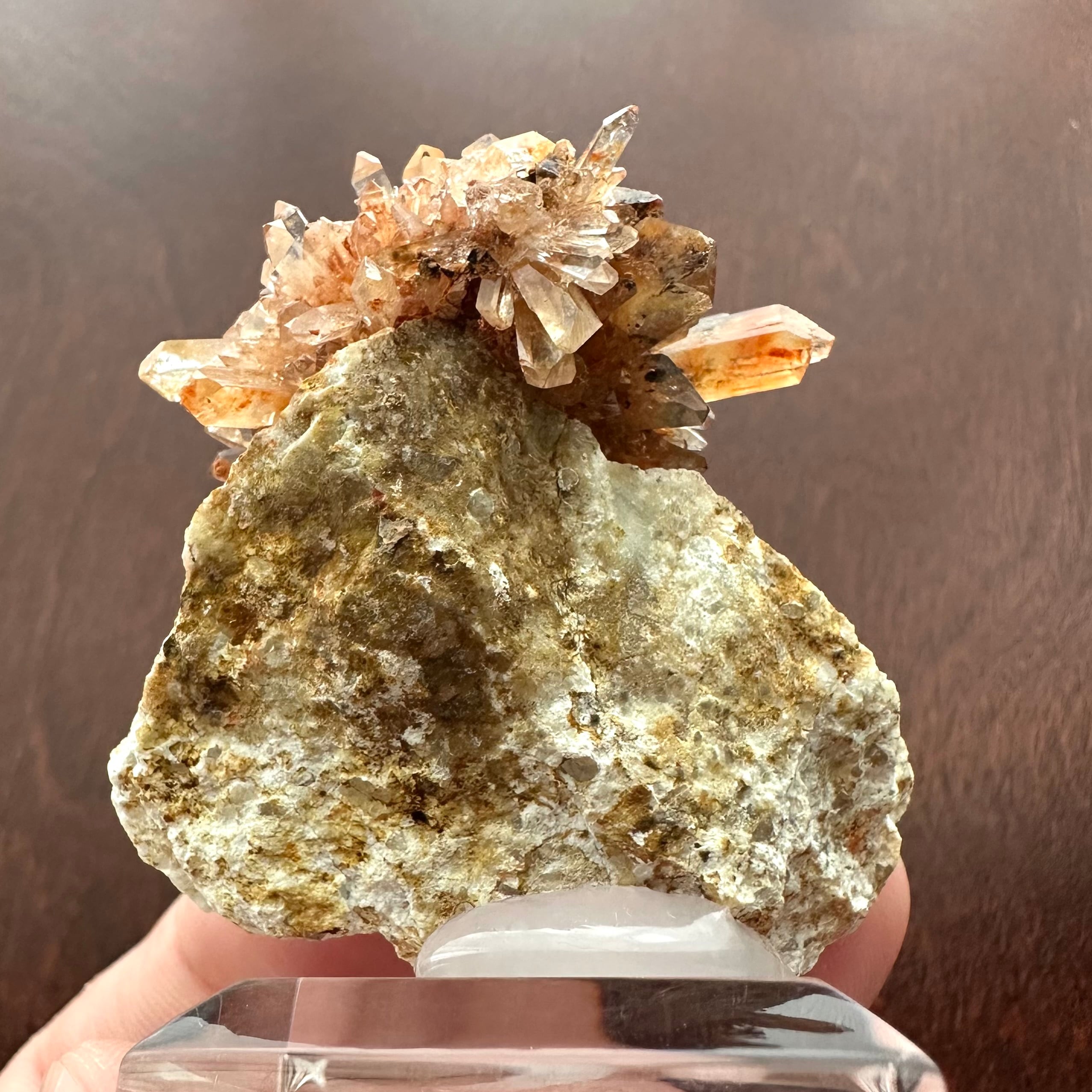 フローライト・クリーダイト　メキシコ クリーダイト / フローライト【Creedite with Fluorite