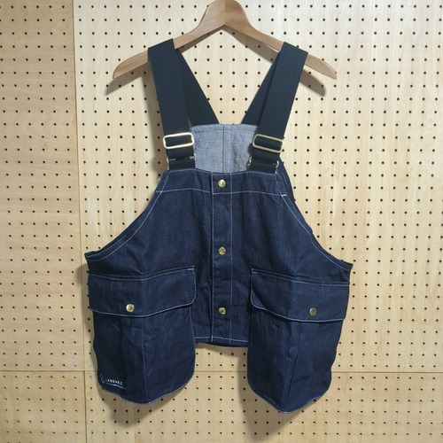 LAND & B.C. Hunt vest 02 Short ハントベスト ショート丈ベスト INDIGO