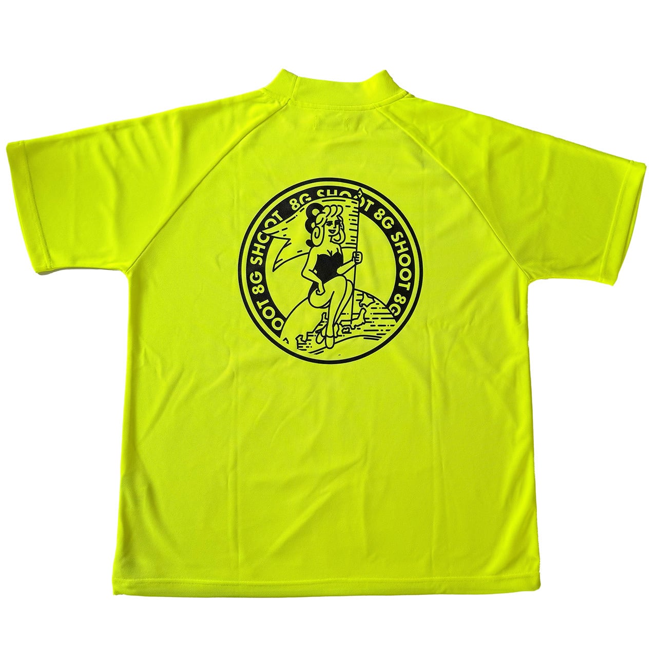 DRY KANOKO MOCK NECK SHIRT -YELLOW- | 8G SHOOT WEBSTORE