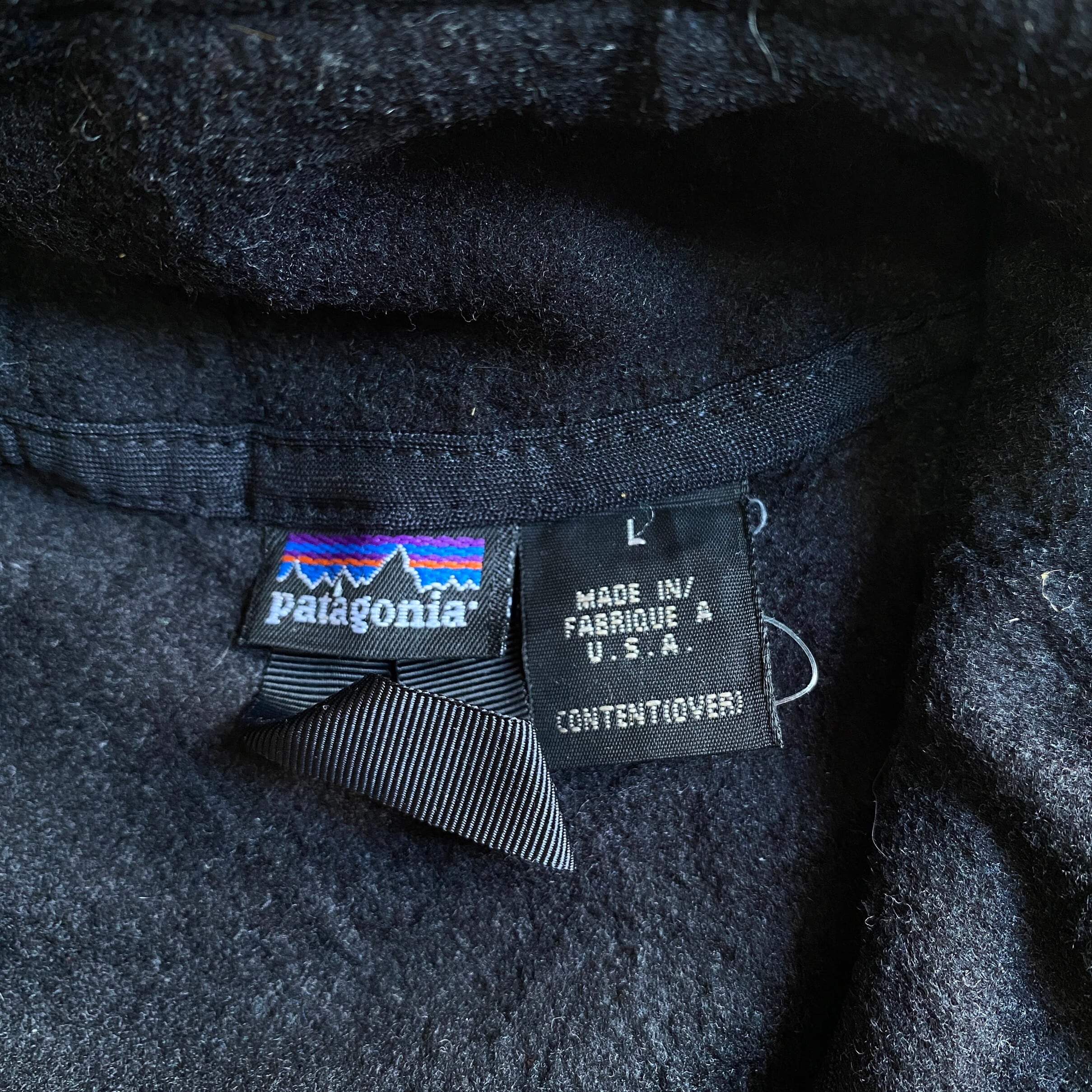 01年製 USA製 Patagonia パタゴニア フルジップ フリースジャケット