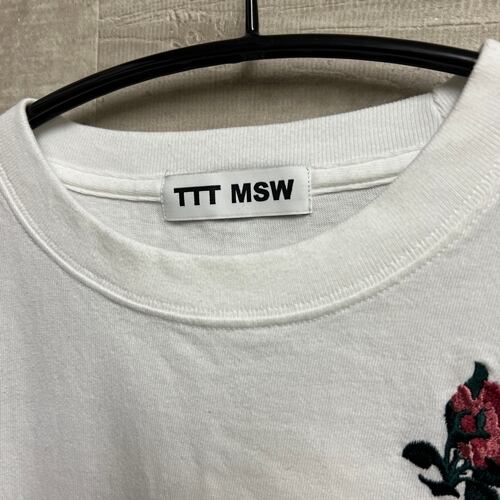 希少 初期 TTT_MSW フラワー Tee Tシャツ