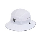 W Visor Logo Point Nylon Bucket [サイズ: S (AGCUWCP42WHS)] [カラー: WHITE]