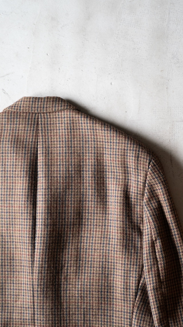 "CHAPS RALPH LAUREN" '90s vintage Wool houndstooth jacket