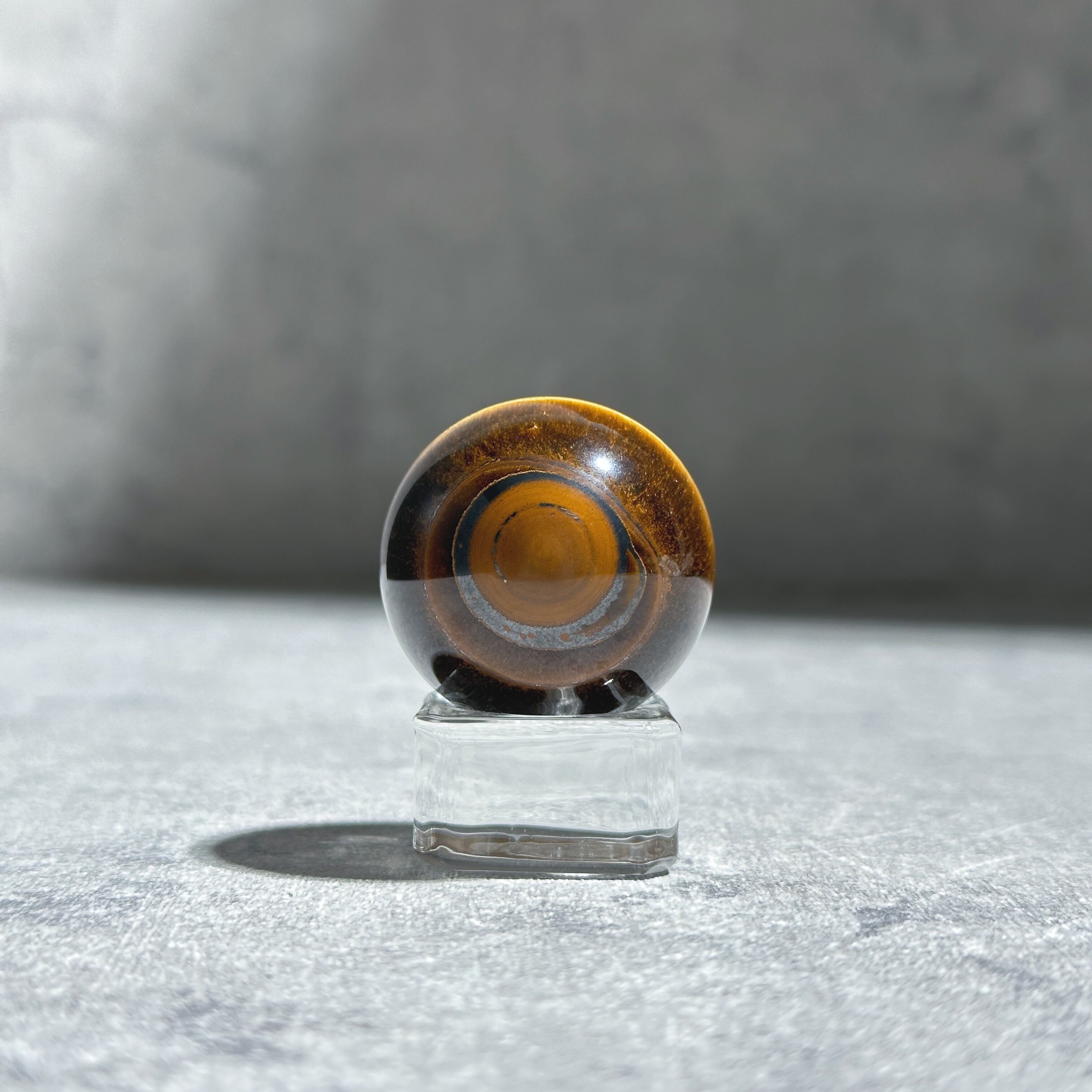 タイガーアイ スフィア（丸玉）02◇Tiger's eye◇天然石・鉱物