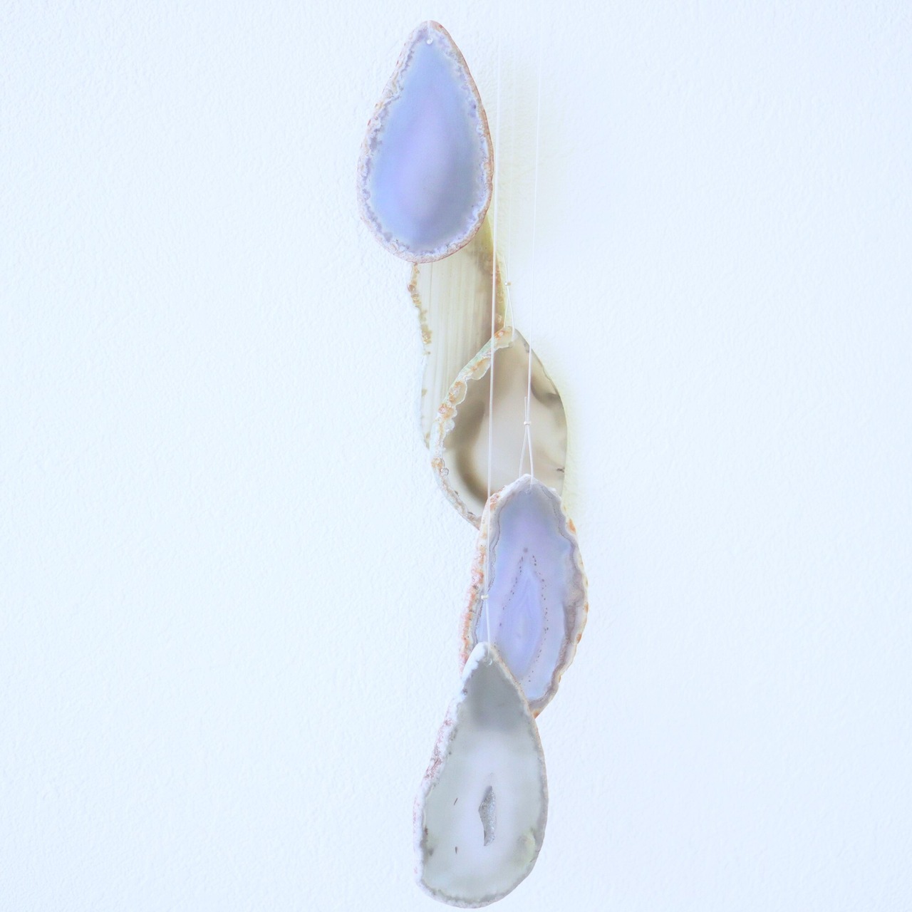 Night Rain - アゲートヒーリングチャイム / Agate Sun Catcher Wind Chime 049