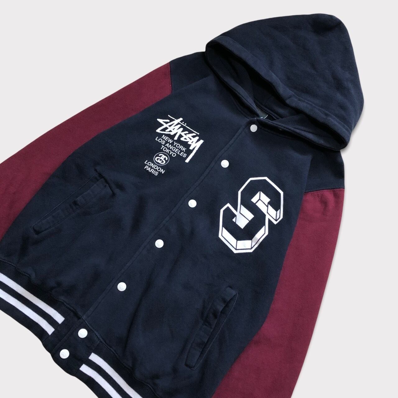 スタジャン　風　パーカー　STUSSY  美品