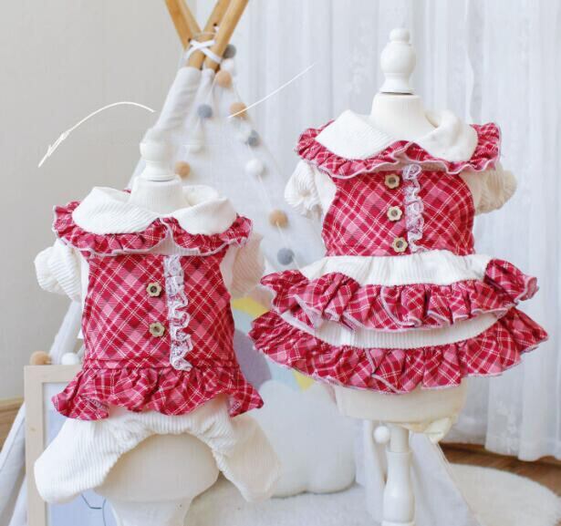 《予約》ギンガムチェックのお揃いワンピース&ロンパース