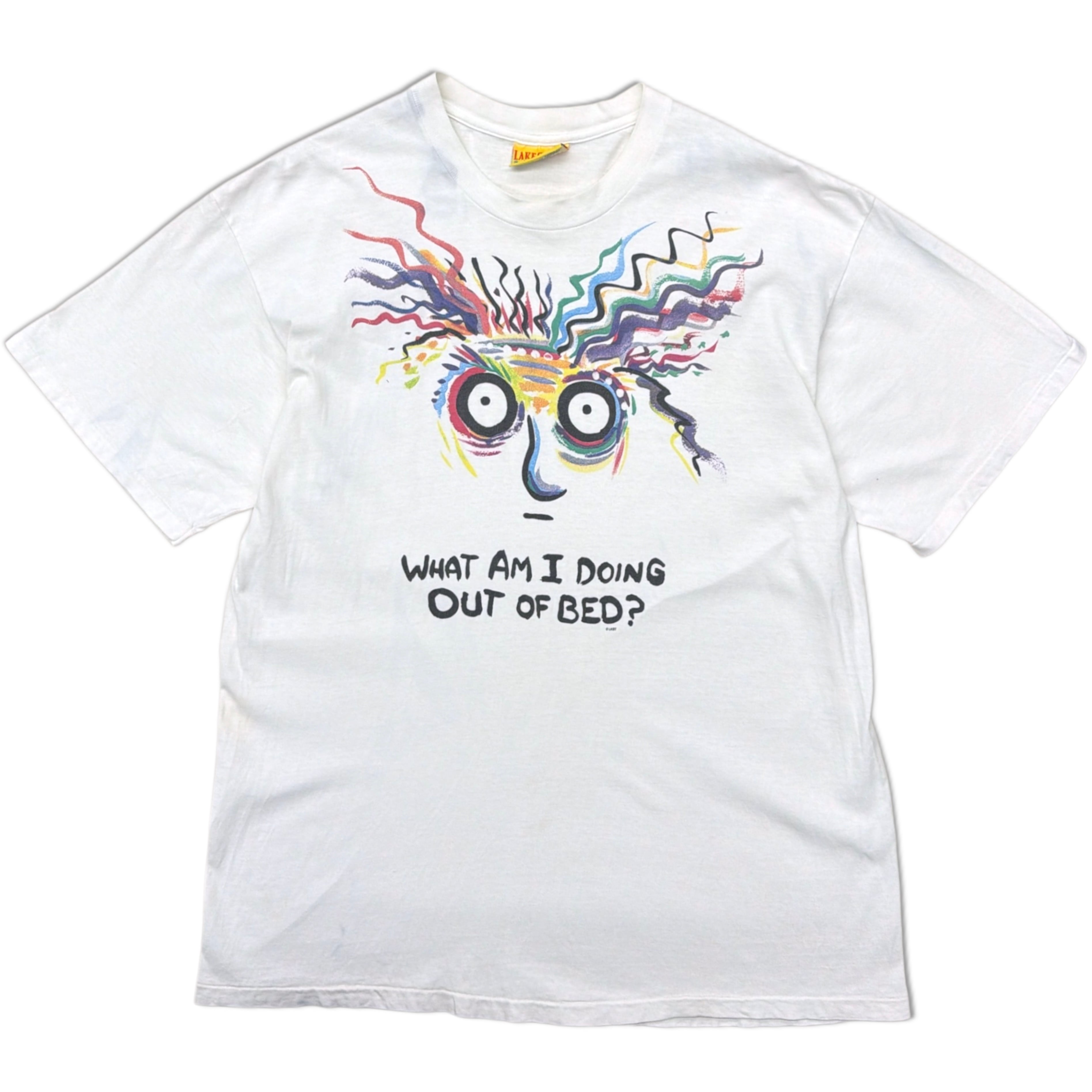 【寝不足後悔Tee】vintage 90s Tシャツ USA製