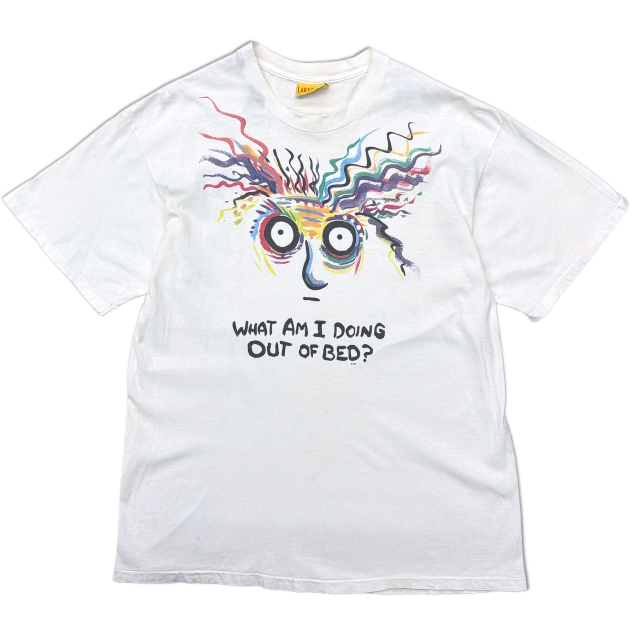 【寝不足後悔Tee】vintage 90s Tシャツ USA製