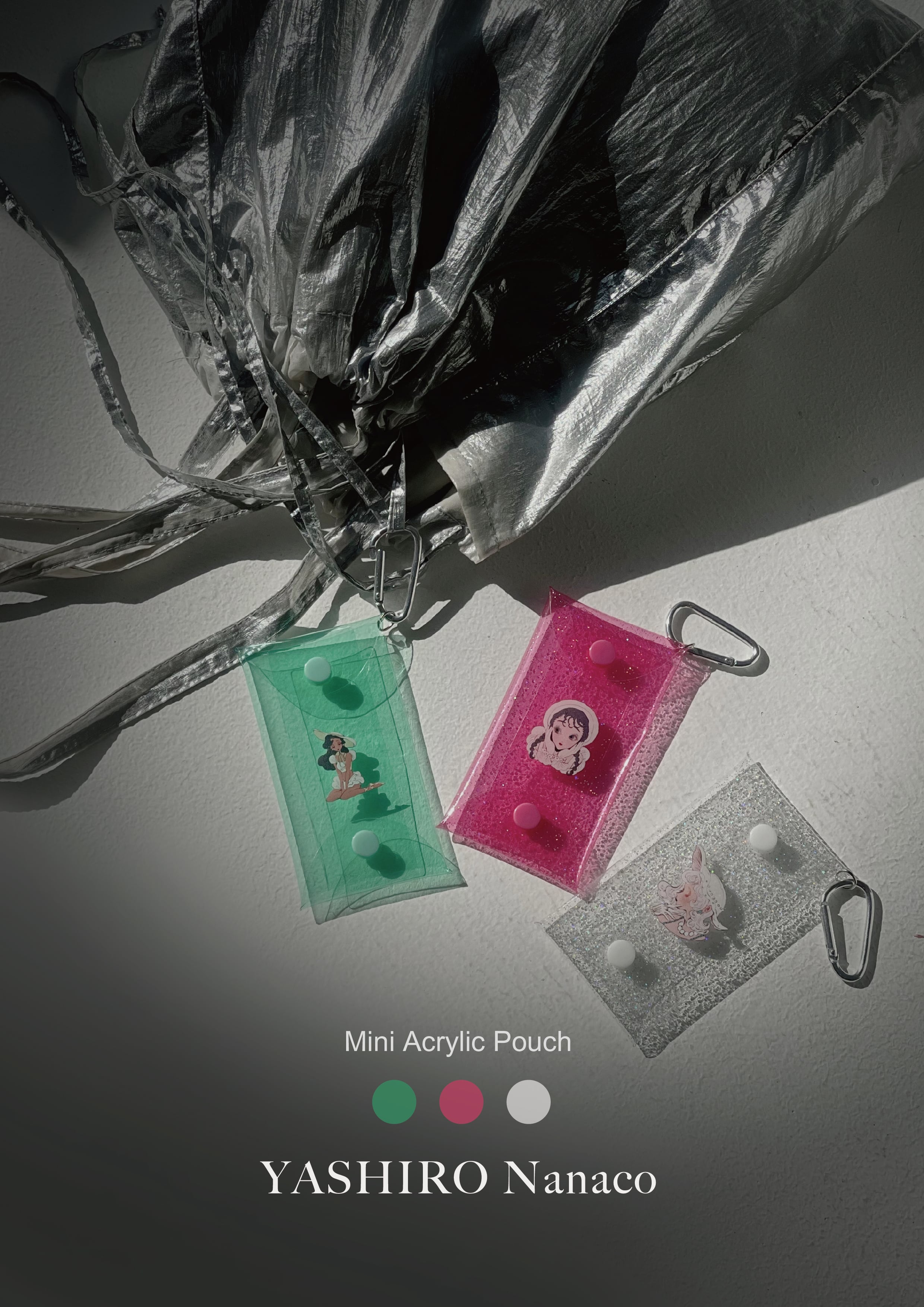 YASHIRO NANACOミニクリアポーチ | palpito