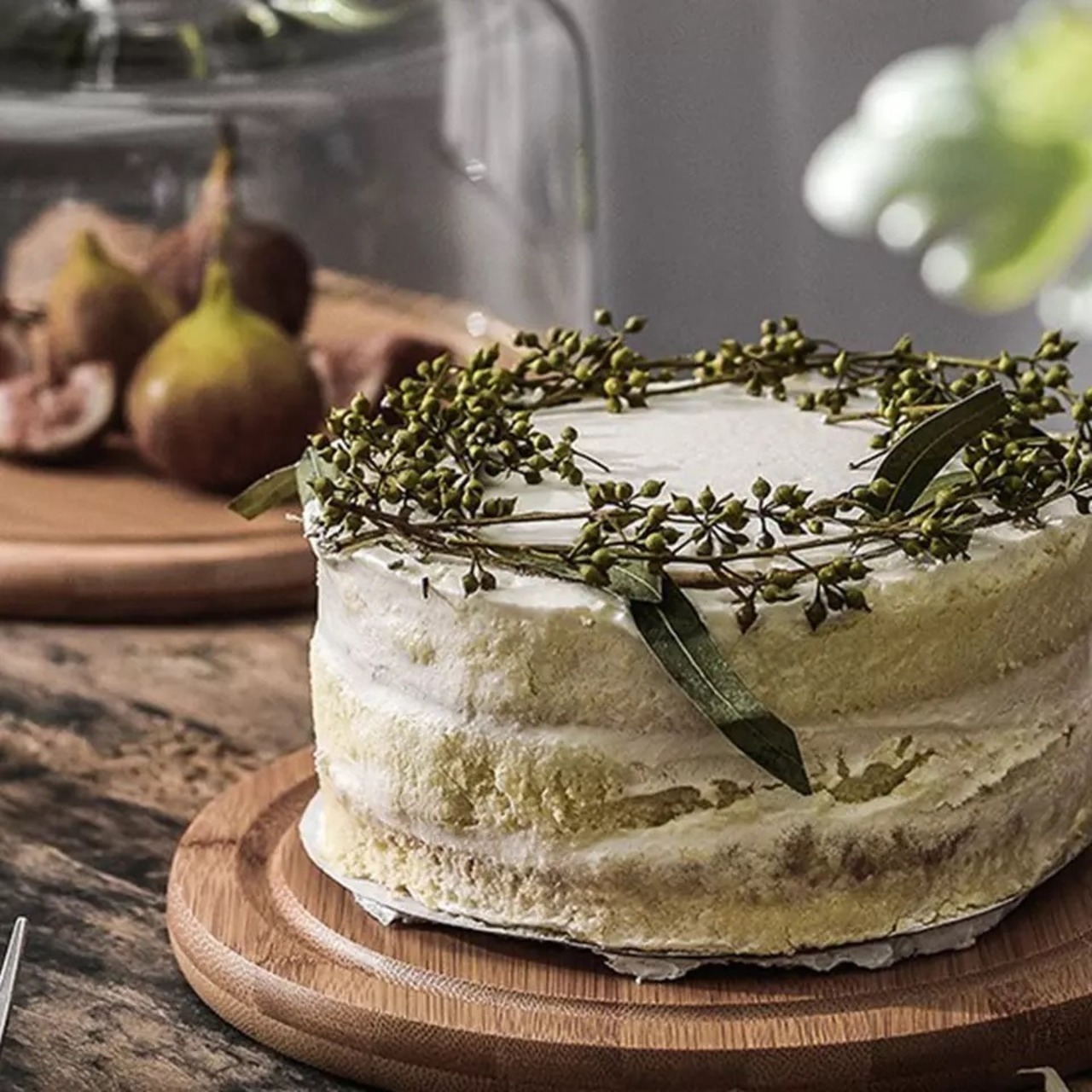 トレイ付きケーキカバー