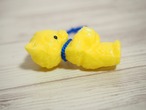 カラフルプラスチック ドイツの黄色ベア 青い紐 画像11