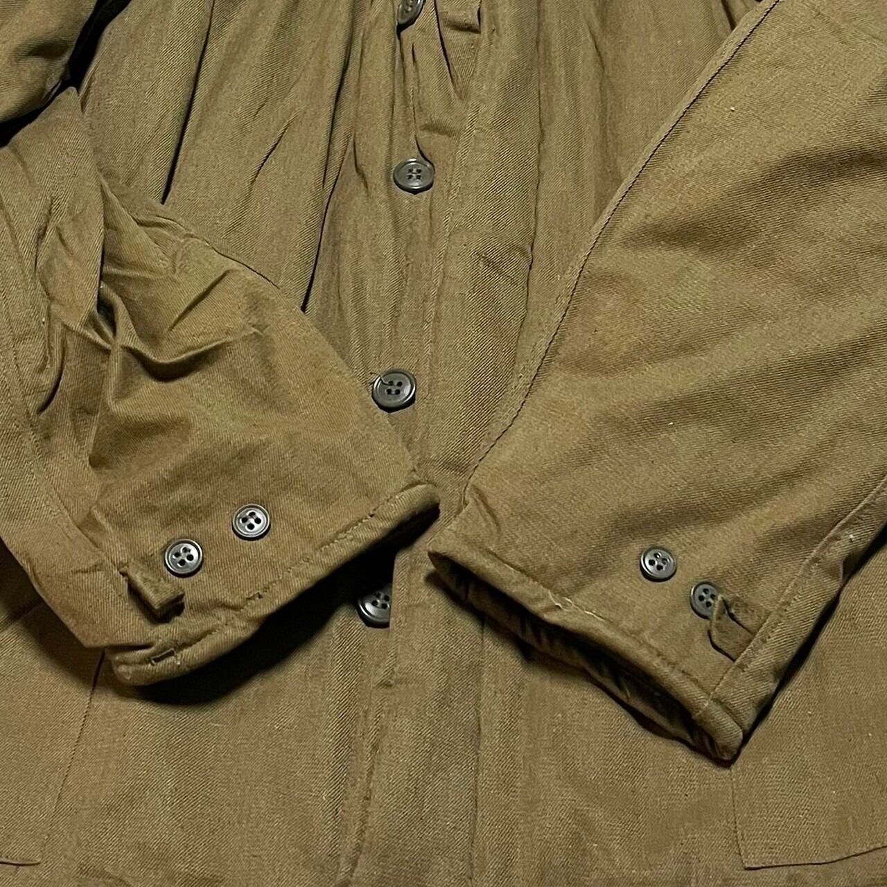 M相当】70s 80s 旧ソ連軍 ミリタリー キルティング デッキ M相当】70s 80s 旧ソ連軍 ミリタリー キルティング デッキ