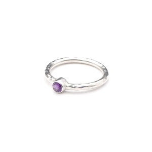 SINGLE PETIT STONE NON-ADJUSTABLE RING 028