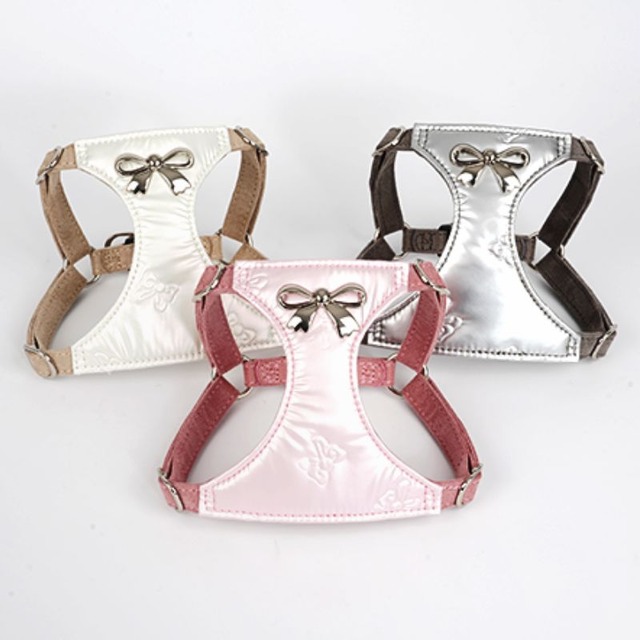 リボンモチーフ付ハーネス＆リード　00709