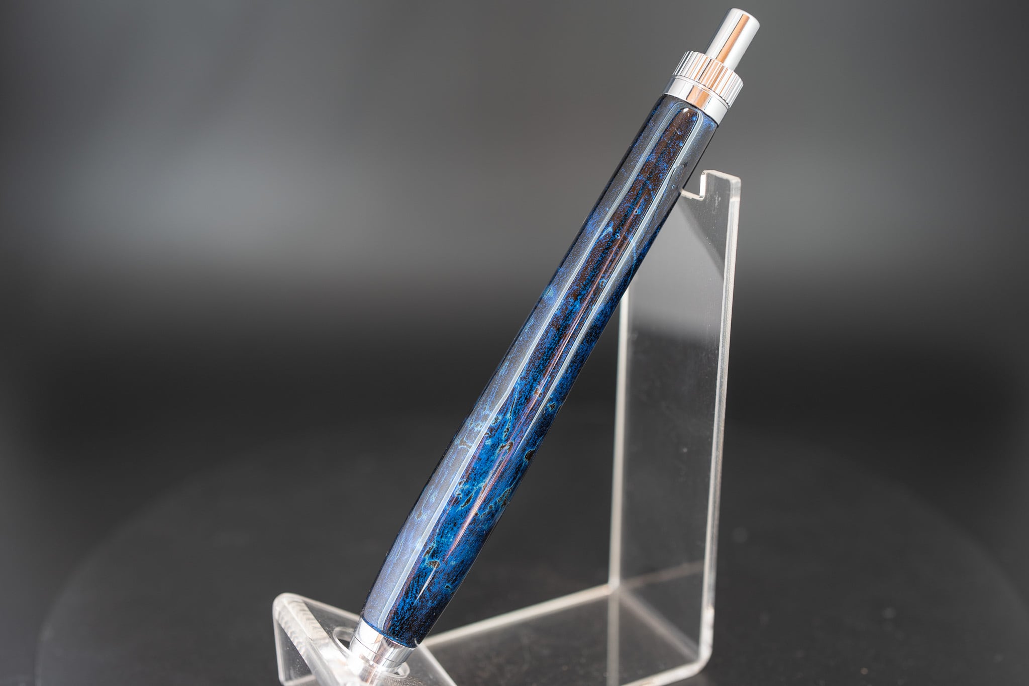 曜変天目】 レッドウッド silver BP | 木軸ペン工房 金杢犀