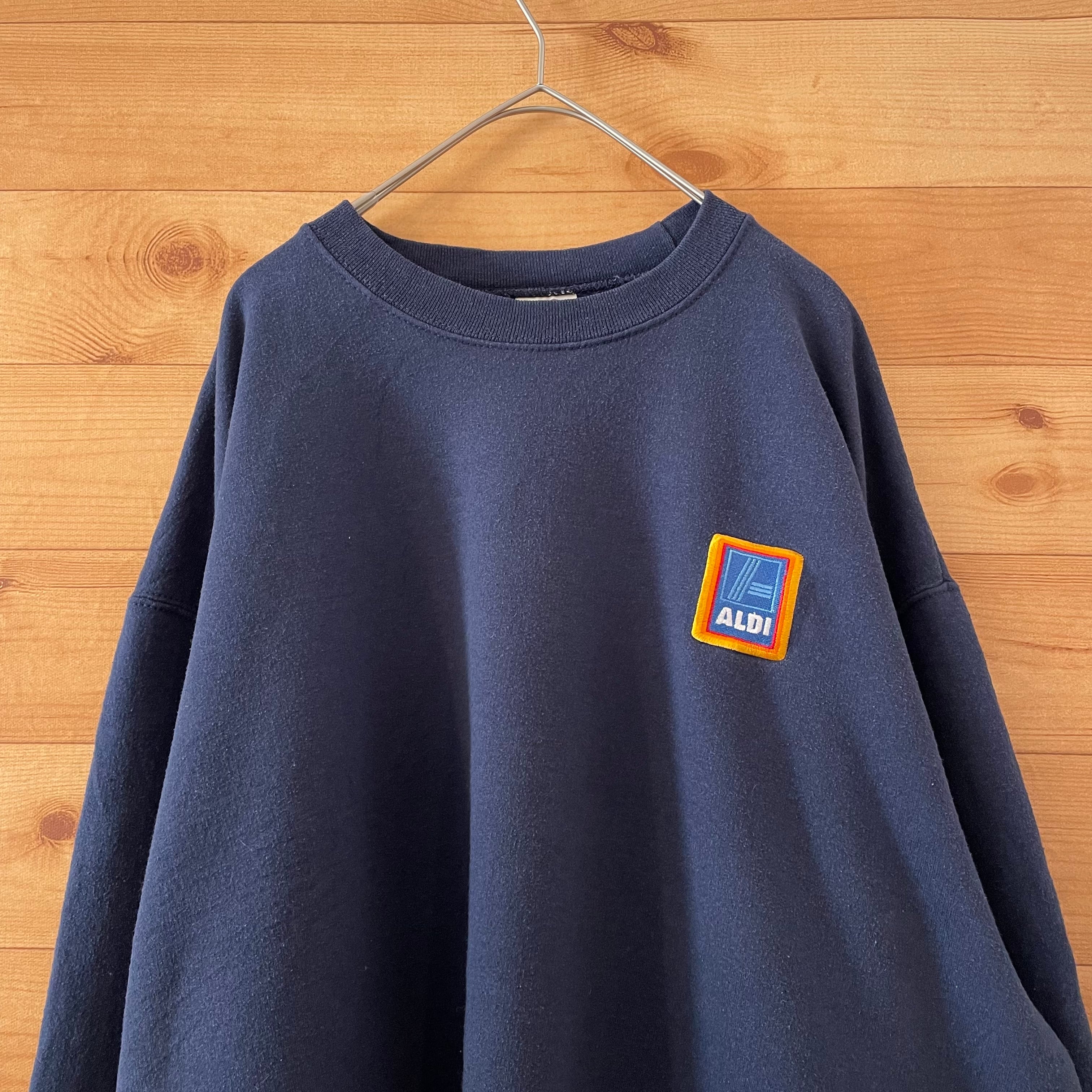 FRUIT OF THE LOOM】ALDI 企業系 企業ロゴ 刺繍ロゴ スウェット