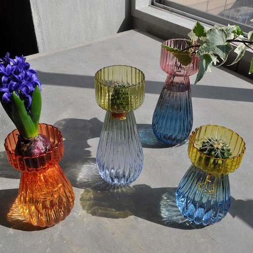 LONG  TONE FLOWER VASE トーン フラワー ベース