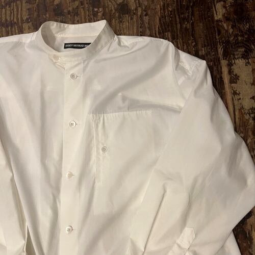 ISSEY MIYAKE MEN イッセイミヤケメン 長袖シャツ ME91FJ189 ホワイト 