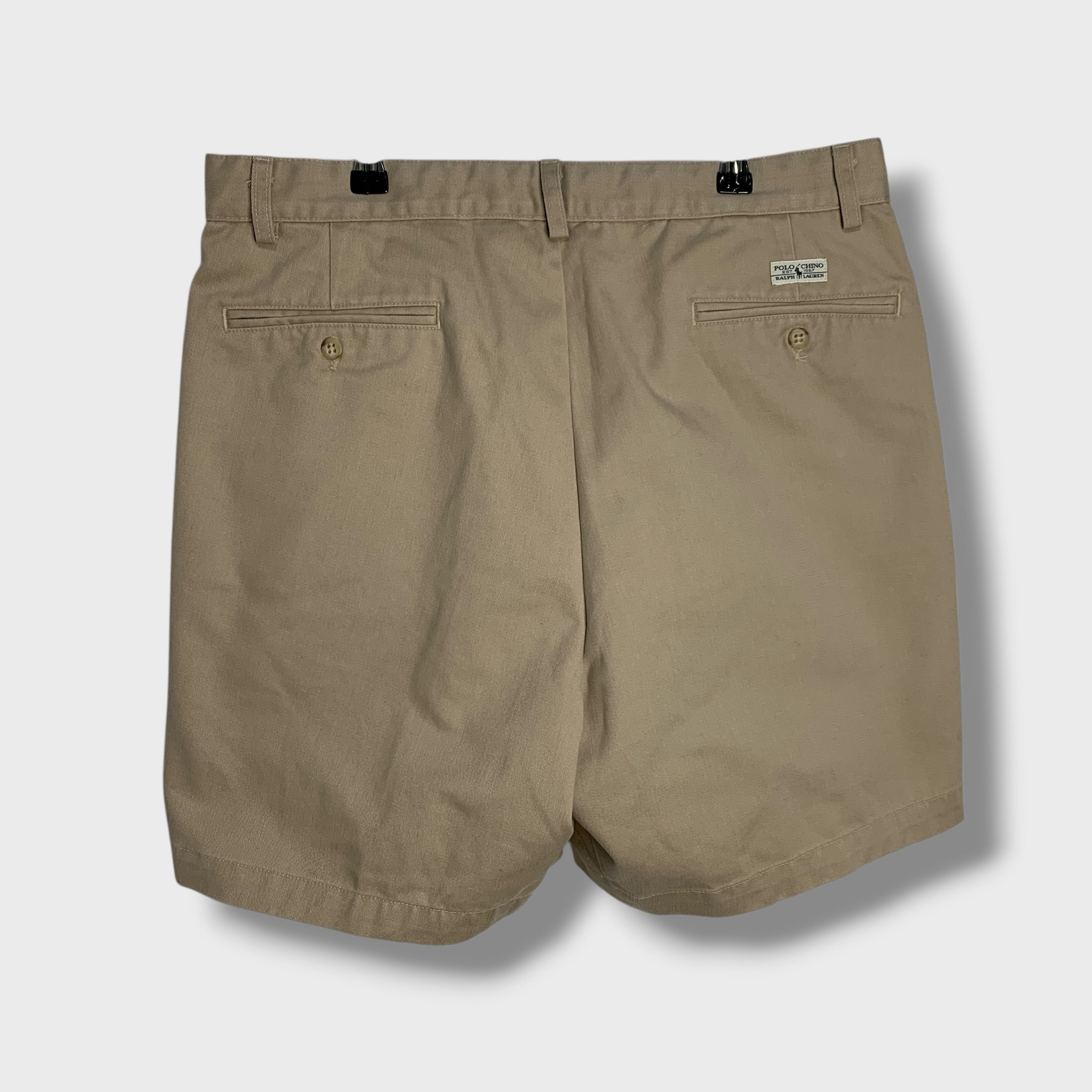 80s デッドストック Ralph Lauren アンドリューショーツ タック入り