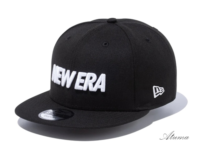 NewEra・ニューエラ／ 9FIFTY（950）アジャスタブル ／ ワードマークロゴ （ブラック）