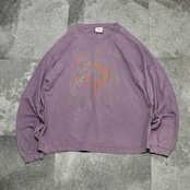 90's ski apache kokopelli souvenir long sleeve tee