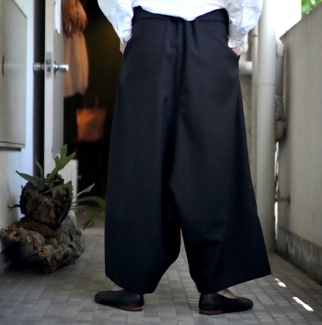 Sans Limite サルエルパンツ Sans limite(サンリミット )S2403172 トロサルエル navy | Debby