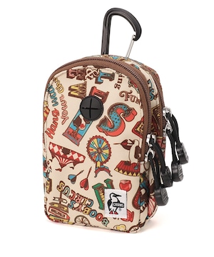 CHUMS チャムス Recycle Portable Music Pouch リサイクルポータブルミュージックポーチ CH60-3983 スマホポーチ モバイルケース ポーチ ケース RENU リサイクルポリエステル Circus