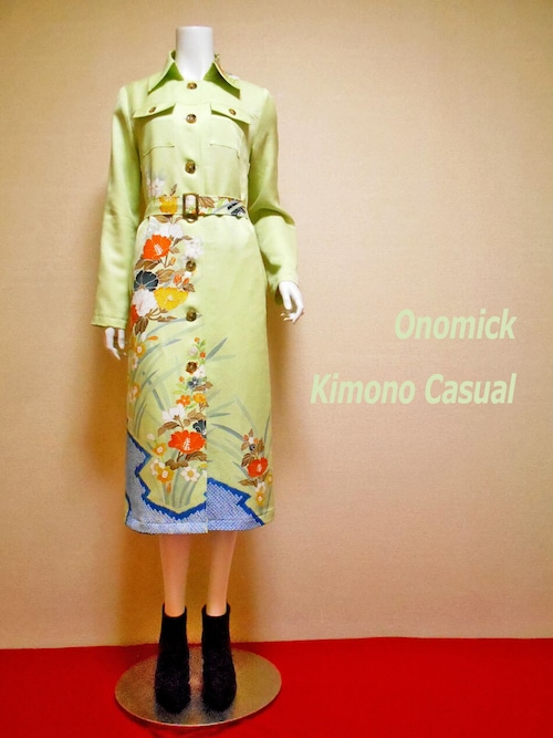 着物トレンチコート Kimono Trench Coat LJ-138/S