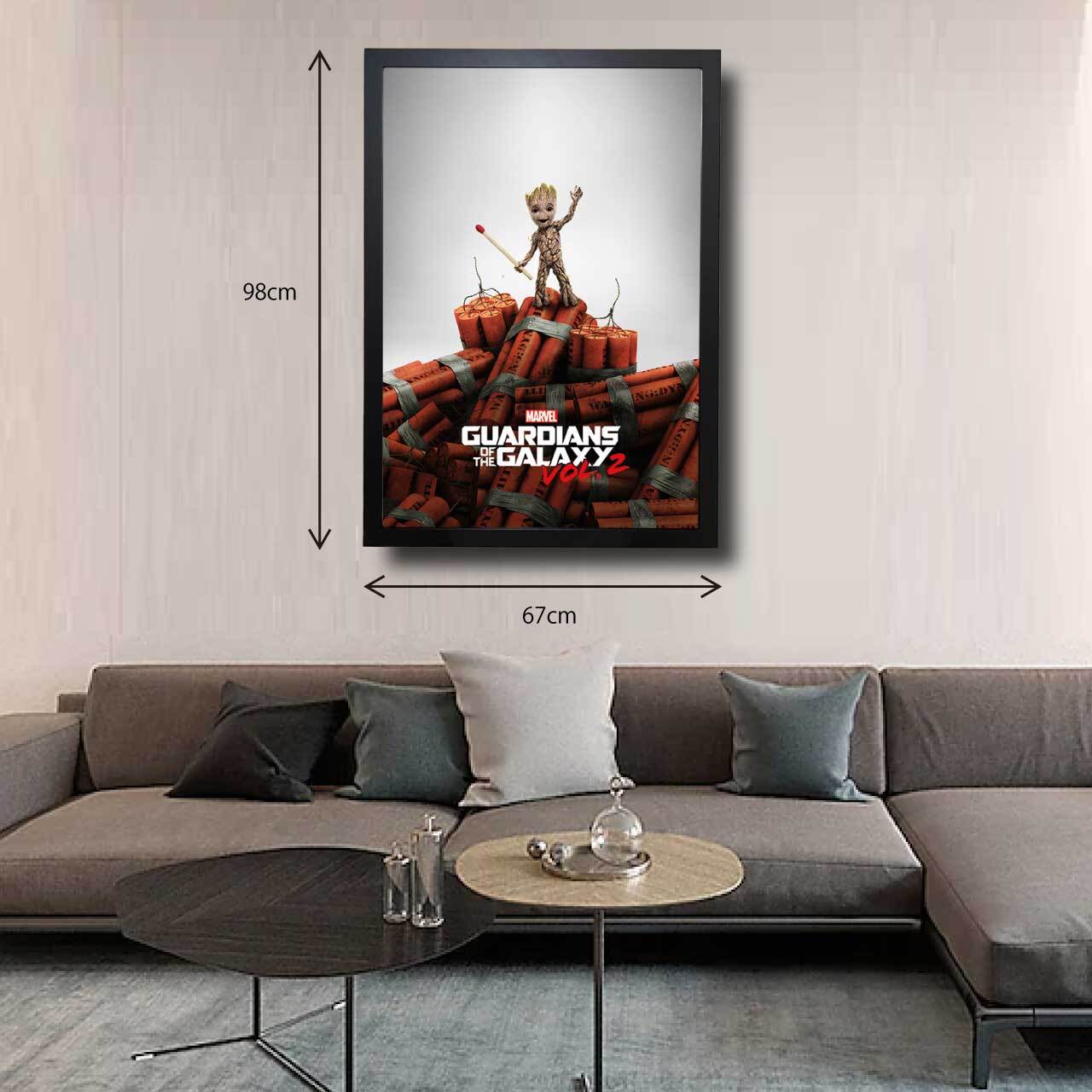 ガーディアンズ・オブ・ギャラクシー MARVEL 輸入ポスター 61cm