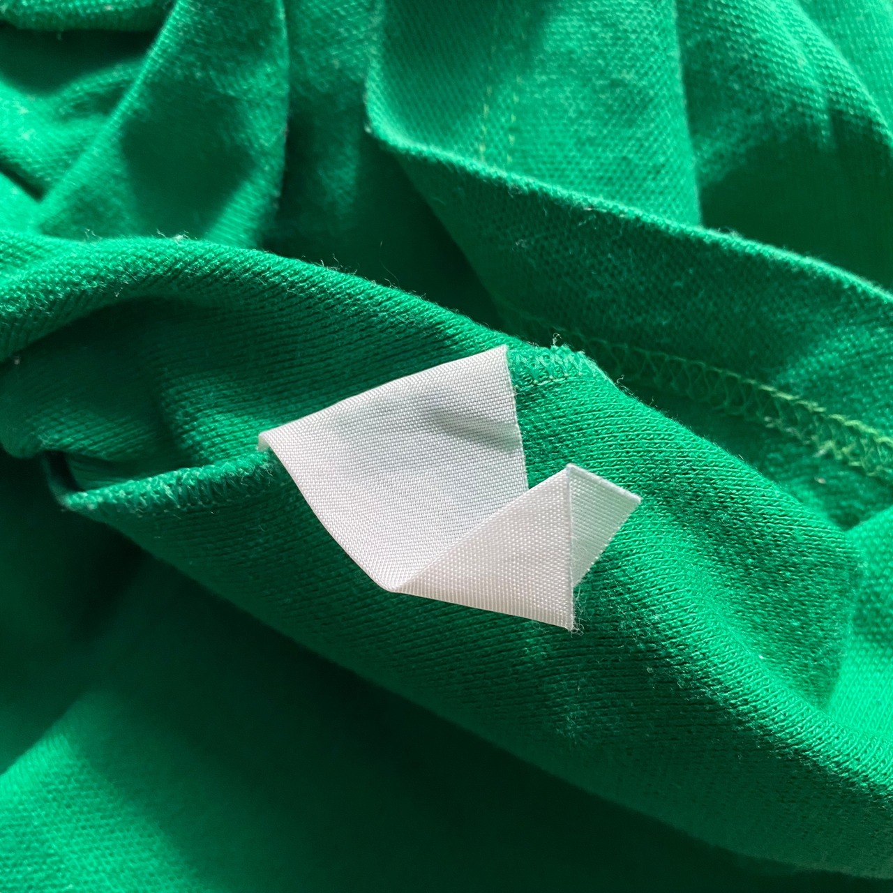 vintage BEST COMPANY green polo shirt