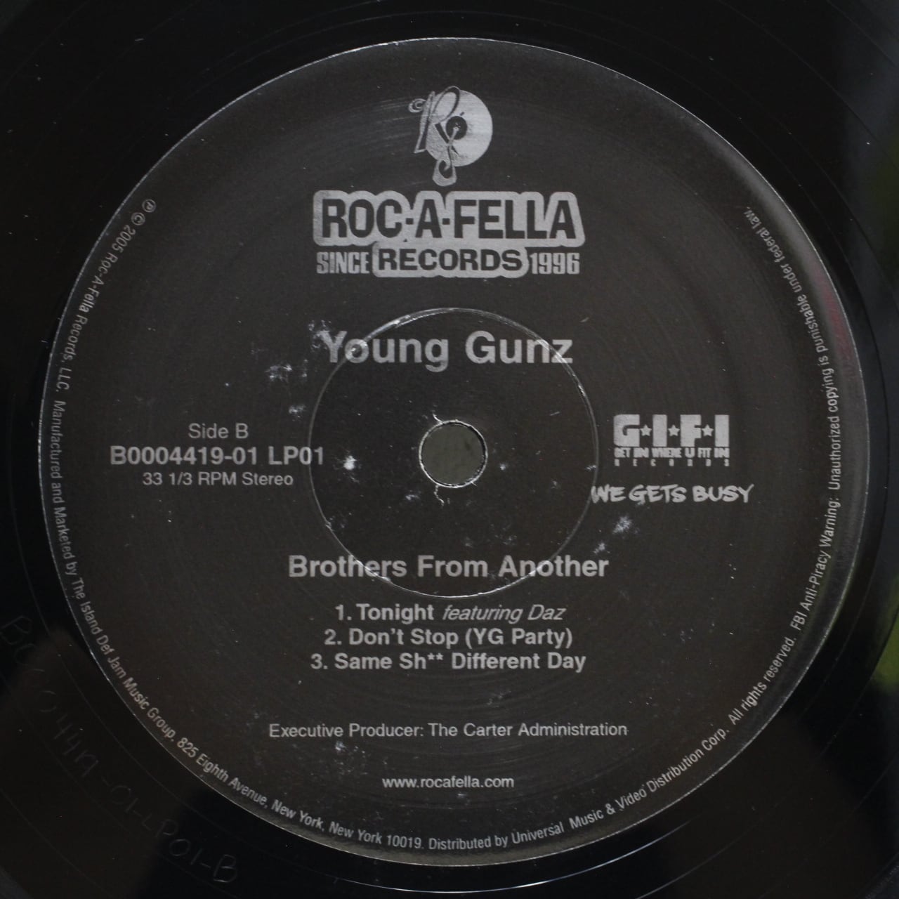 Young Gunz / Brothers From Another [B0004419-01] - 画像4