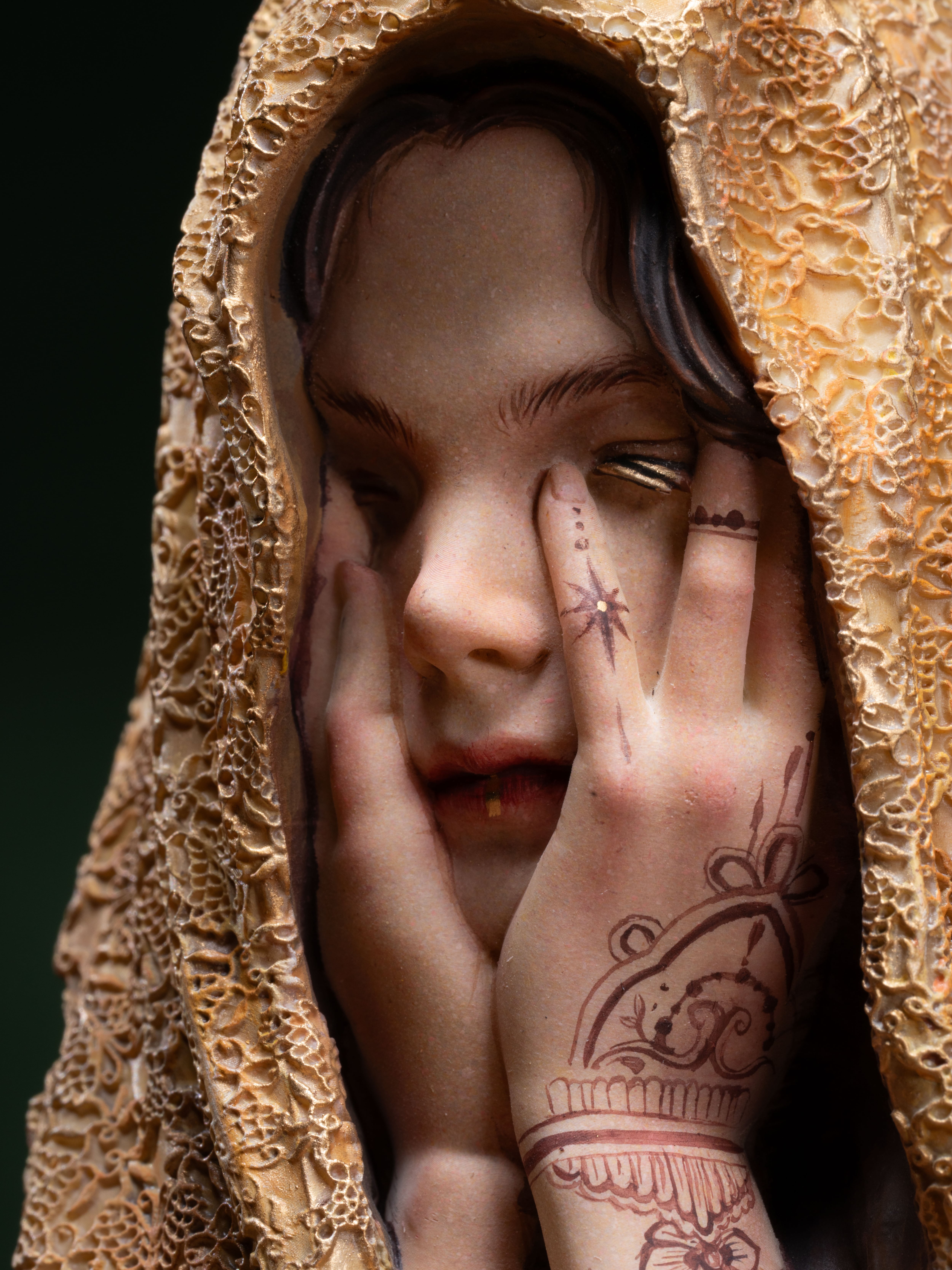 末那末匠 百鬼夜行 【限定版】by 大畠雅人 スタチュー 全高約38cm 幸祸 塗装済み完成品 ver.B｜大畠雅人 | sumart